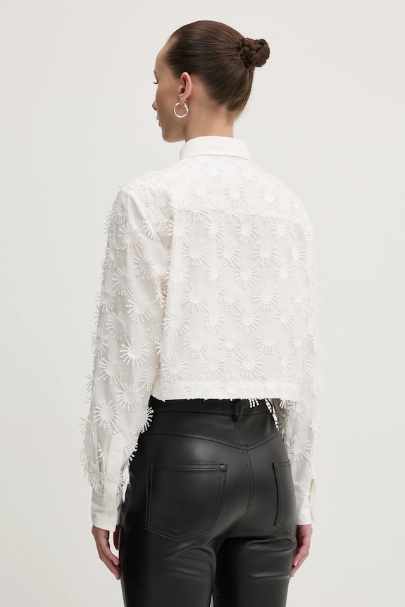 Abbigliamento MSGM camicia 3841MDE13.257121 beige