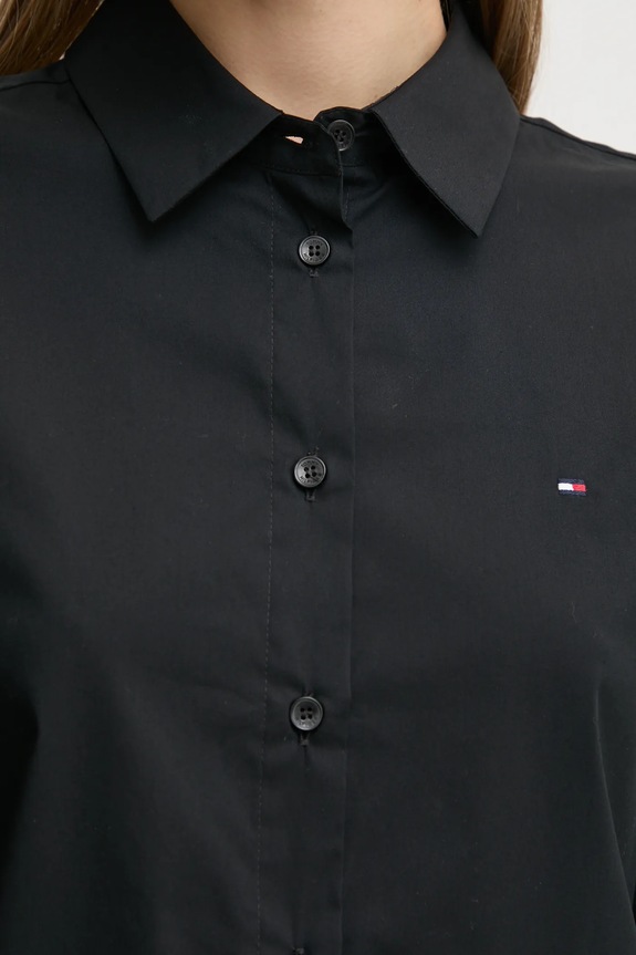 Tommy Hilfiger koszula WW0WW44084 czarny