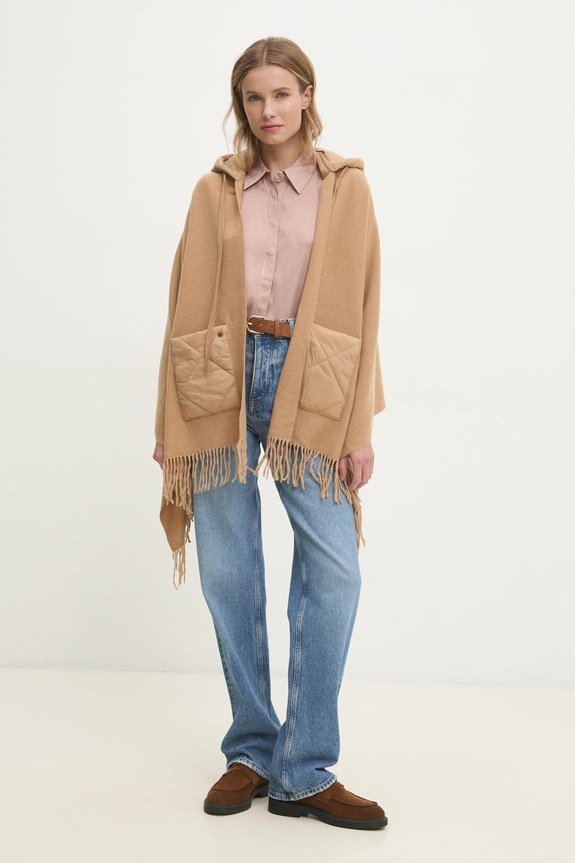 Tommy Hilfiger koszula WW0WW44036 bordowy SS25