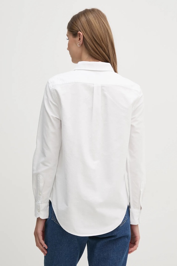 Abbigliamento Polo Ralph Lauren camicia in cotone 211970736 bianco
