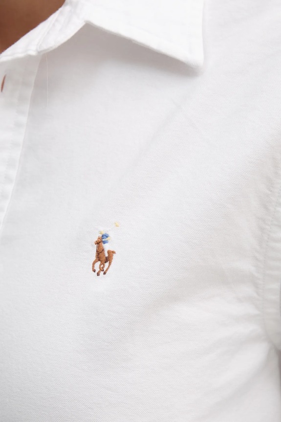 Polo Ralph Lauren camicia in cotone 211970736 bianco