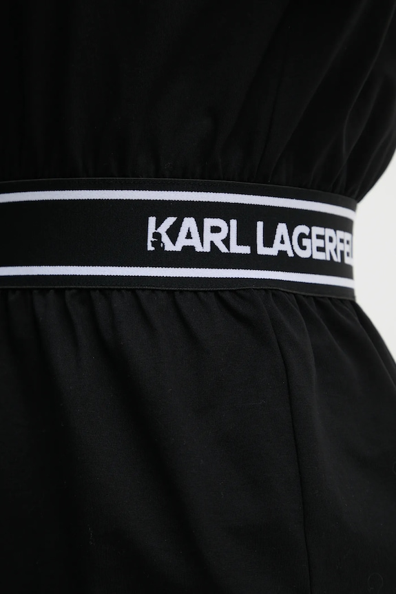 Karl Lagerfeld koszula bawełniana A1W17067 czarny