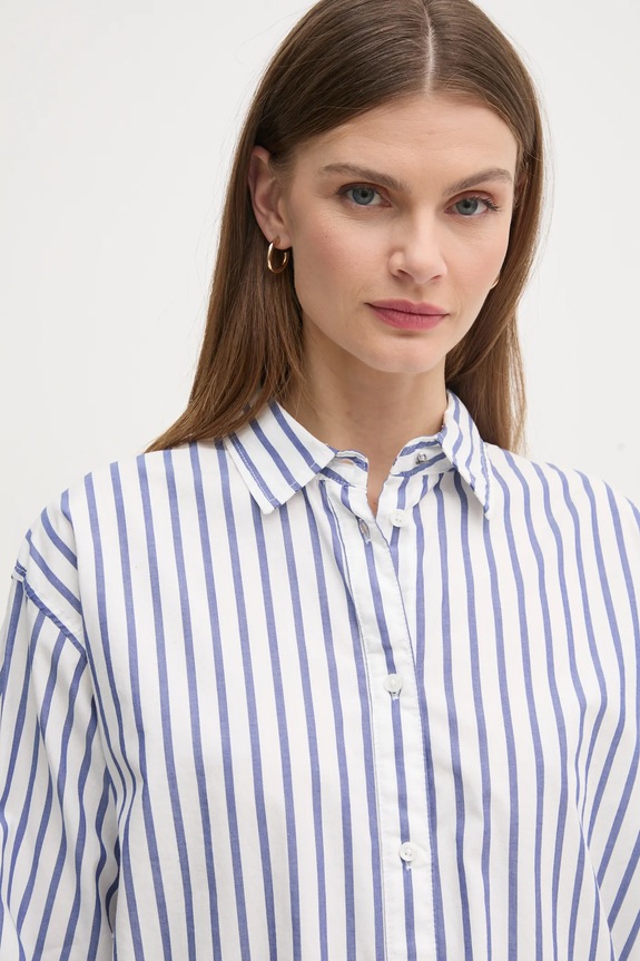 Pepe Jeans camicia in cotone ARTEMISA bianco PL304975