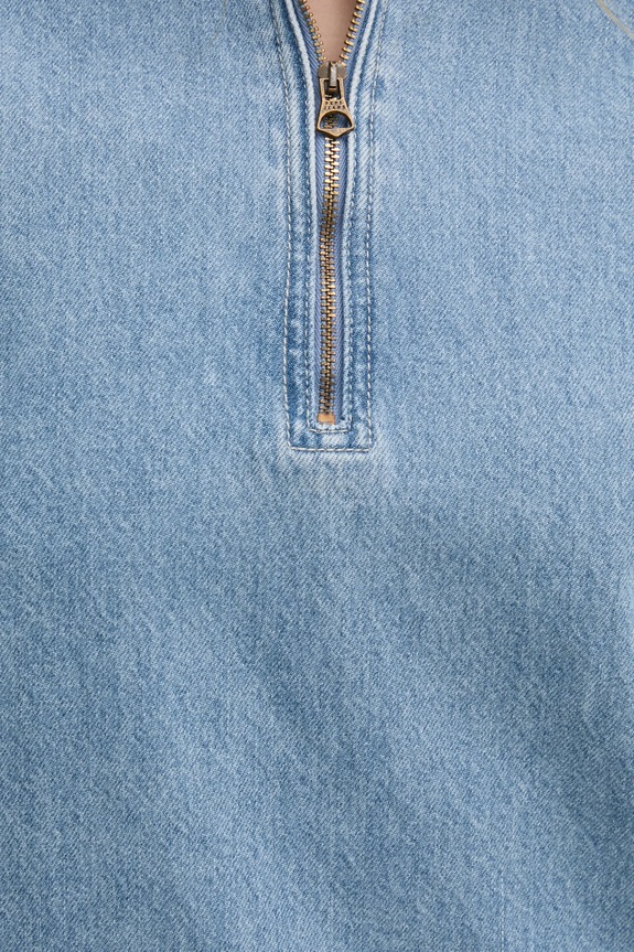 Pepe Jeans bluză subțire din denim NOVA PL304985 albastru