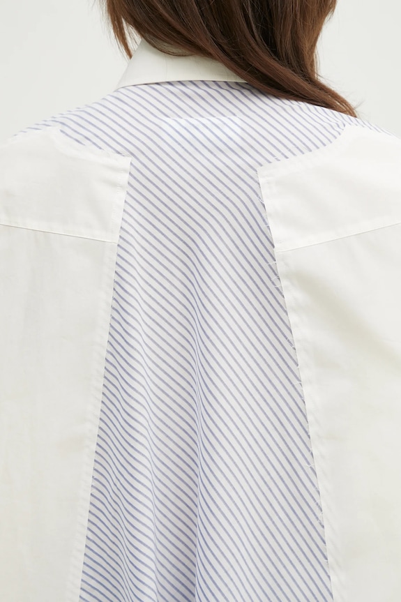 MM6 Maison Margiela camicia in cotone beige S52DT0042