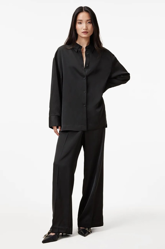 Рубашка AllSaints MYRTLE W087PB чёрный