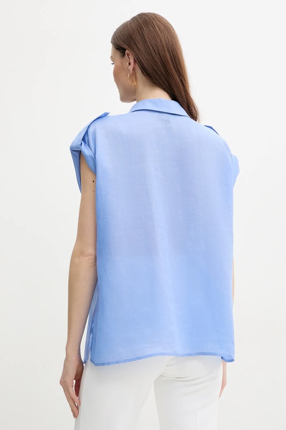 Abbigliamento Luisa Spagnoli camicia 541997 blu