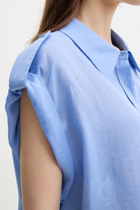 Luisa Spagnoli camicia blu 541997