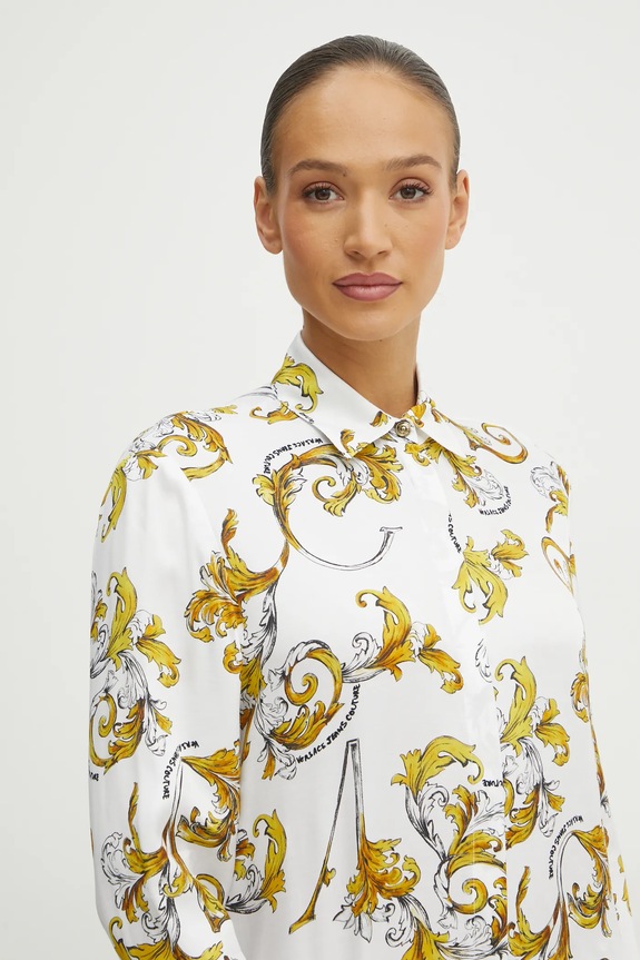 Košulja Versace Jeans Couture bijela 78HAL222.NS639
