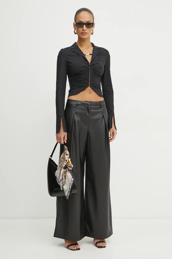 Versace Jeans Couture koszula 78HAL203.N0431 czarny SS25