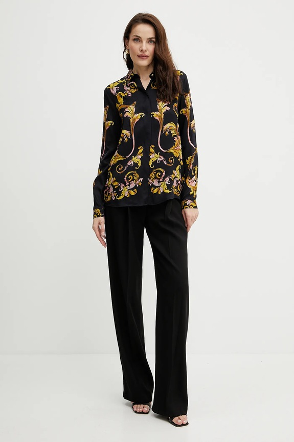 Košeľa Versace Jeans Couture 78HAL2P1.NS634 čierna SS25