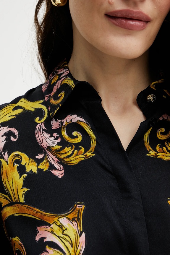 Versace Jeans Couture camicia 78HAL2P1.NS634 nero