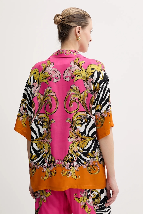 Odzież Versace Jeans Couture koszula 78HAL2P9.NS646 różowy