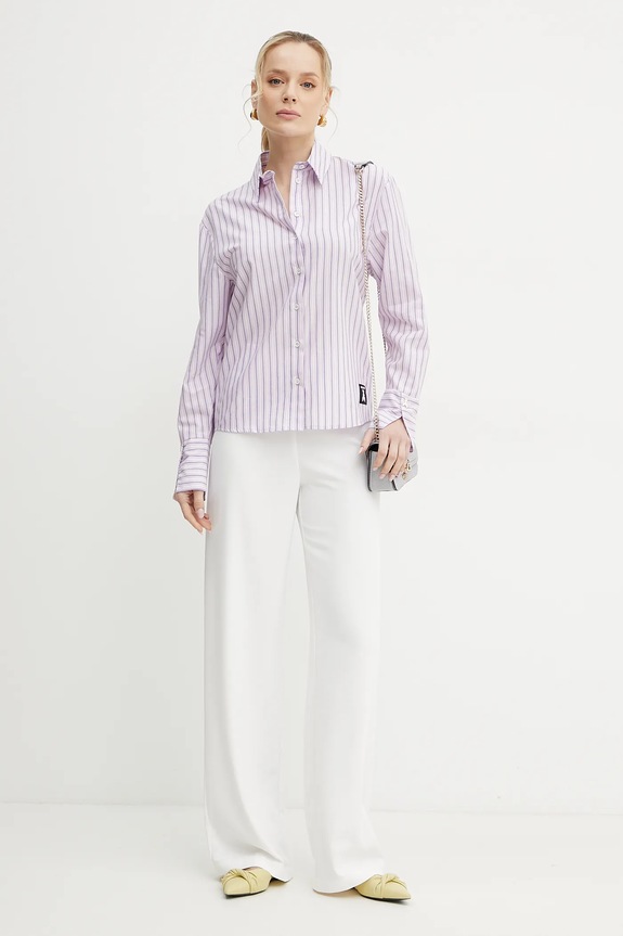 Patrizia Pepe pamut ing 2C1636.A569 lila SS25