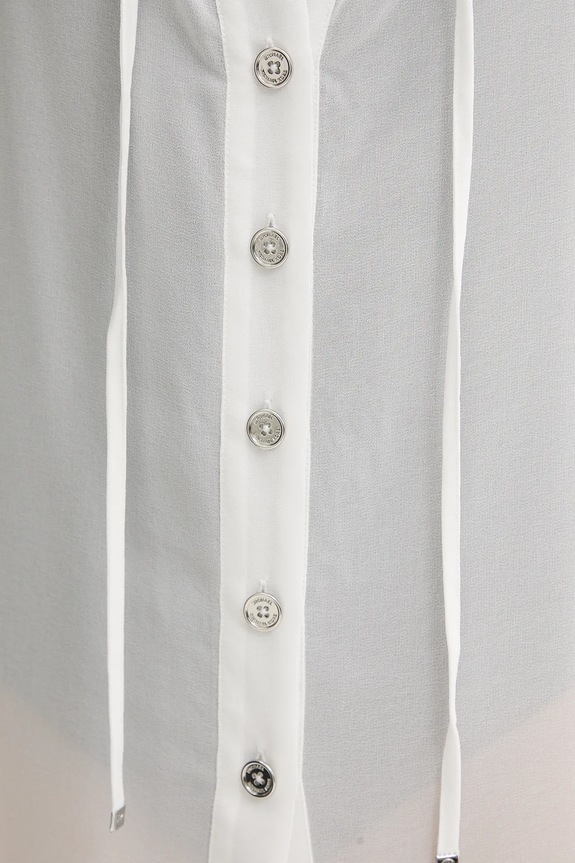 Πουκάμισο MICHAEL Michael Kors MM2R791 λευκό