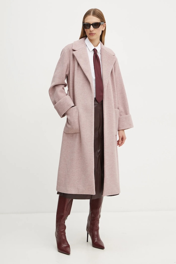 Bombažna srajca Marciano by Guess SKYLER 5RGH11.7256A bela SS25