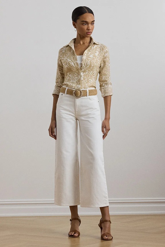 Ruházat Lauren Ralph Lauren len ing 200963700 bézs