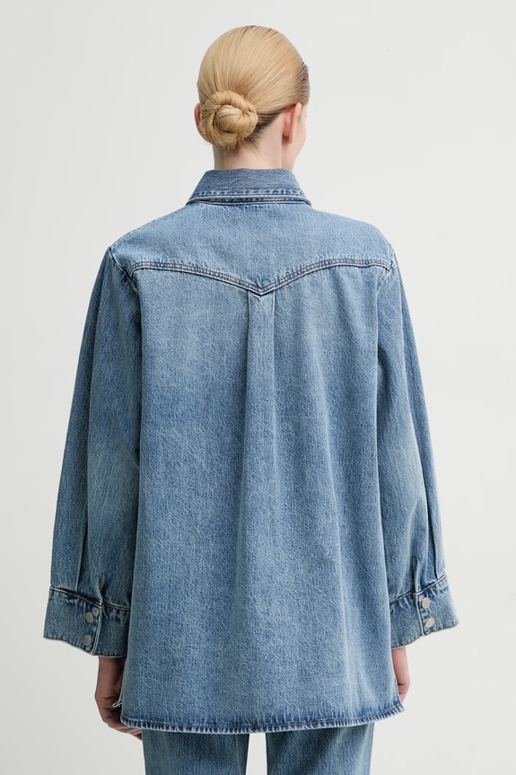 Abbigliamento Gestuz camicia di jeans 10909943 blu