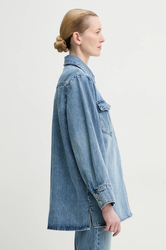 Gestuz camicia di jeans 10909943 blu