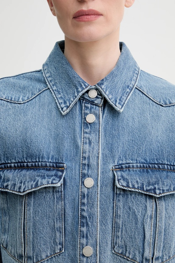Gestuz camicia di jeans 10909943