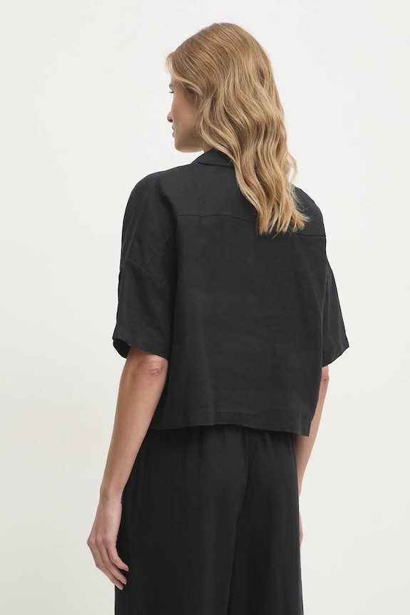 Ρούχα Πουκάμισο Dkny P3KACRX8 μαύρο