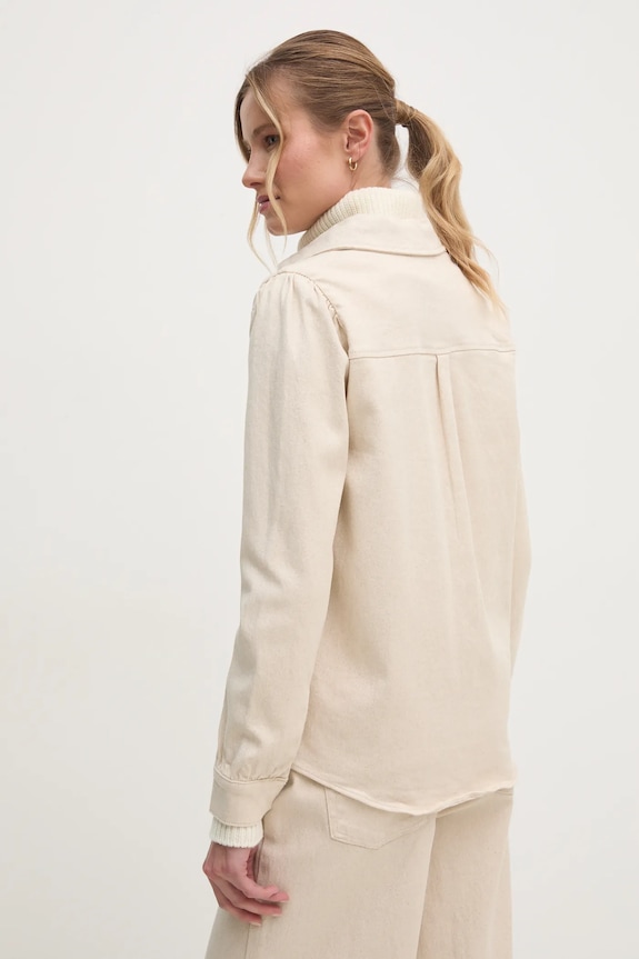 Îmbrăcăminte Dkny camasa DJ4W2089 bej