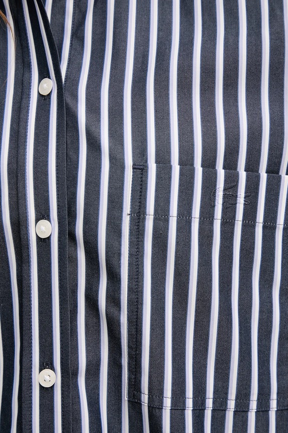 Lacoste camicia in cotone CF0215 blu navy
