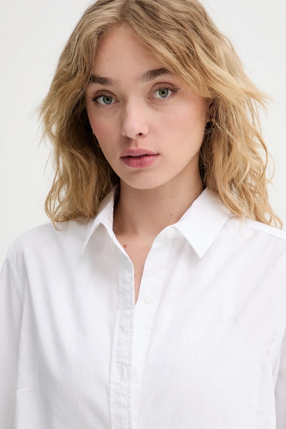 Levi's pamut ing THE CLASSIC BW SHIRT fehér 34574