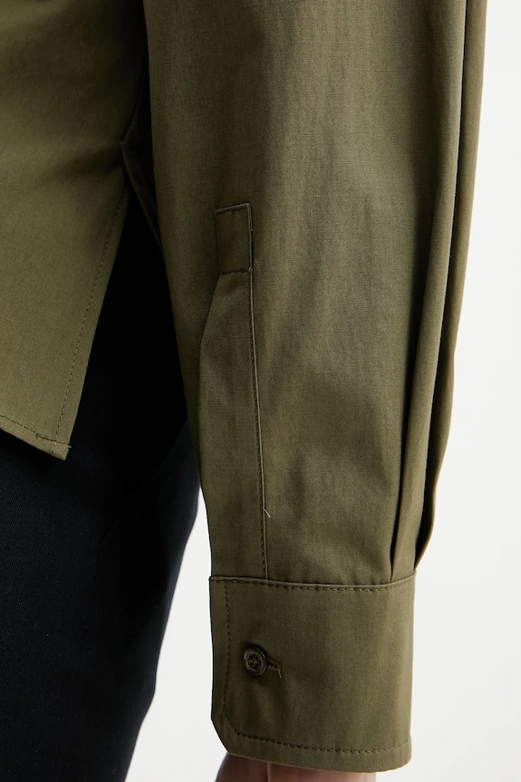 Weekend Max Mara camicia in cotone 2515111021600 verde