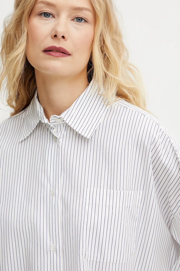 Weekend Max Mara camicia in cotone 2515111071600 bianco