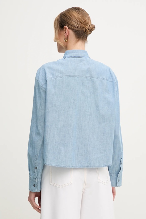 Odjeća Pamučna košulja Weekend Max Mara 2515111141600 plava