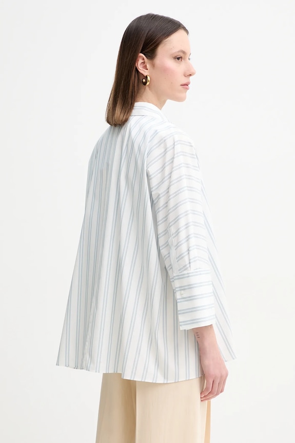 Ruházat Weekend Max Mara pamut ing 2515111092600 fehér