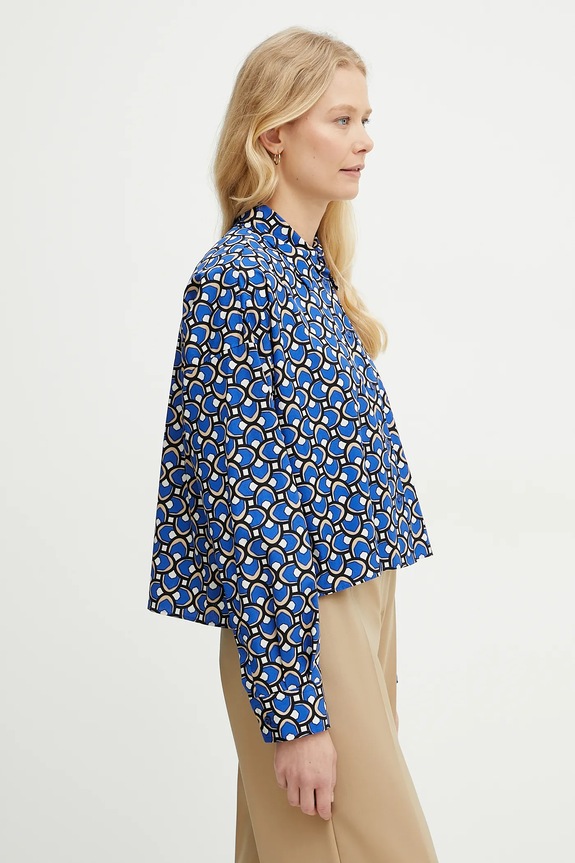 Weekend Max Mara camicia in cotone 2515111112600 blu