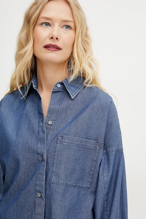 Košulja Weekend Max Mara mornarsko plava 2515111152600