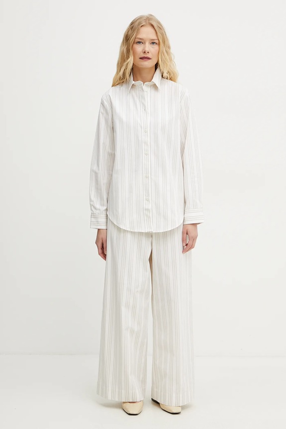 Bavlnená košeľa MM by Max Mara béžová 2516111048600