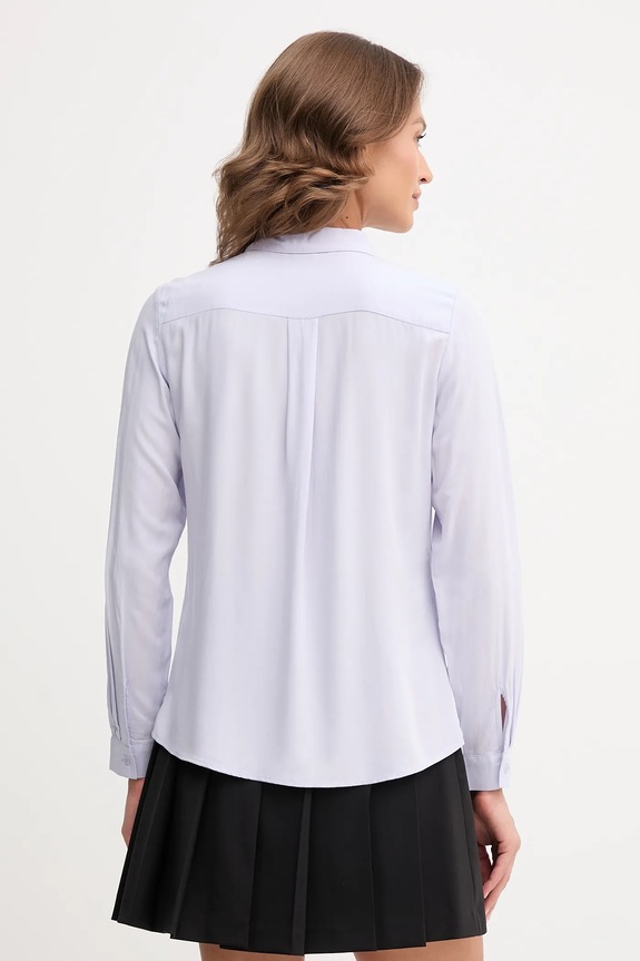 Abbigliamento United Colors of Benetton camicia da donna in viscosa 5WPWDQ0B0 violetto