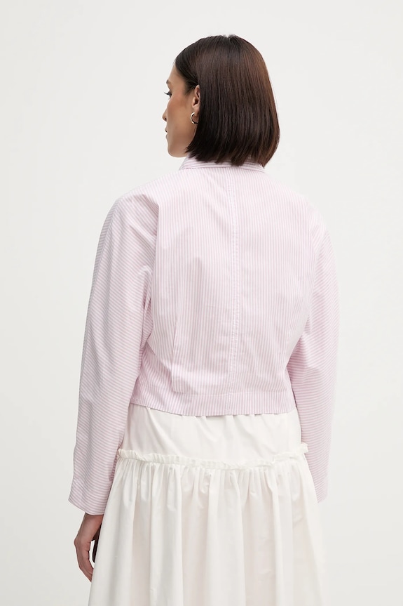 Abbigliamento United Colors of Benetton camicia in cotone 59T7DQ0AS rosa