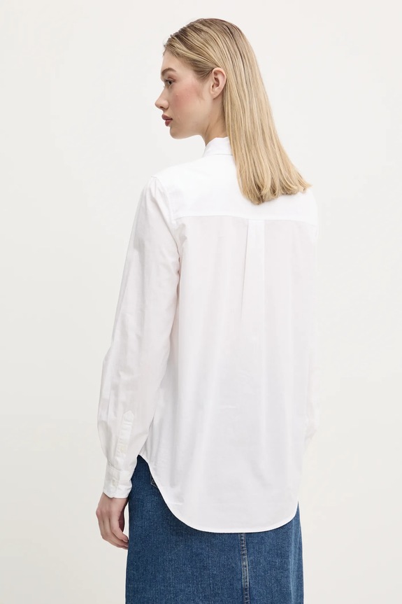 Abbigliamento Desigual camicia in cotone FLOWERS MINNIE 25SWCW24 bianco