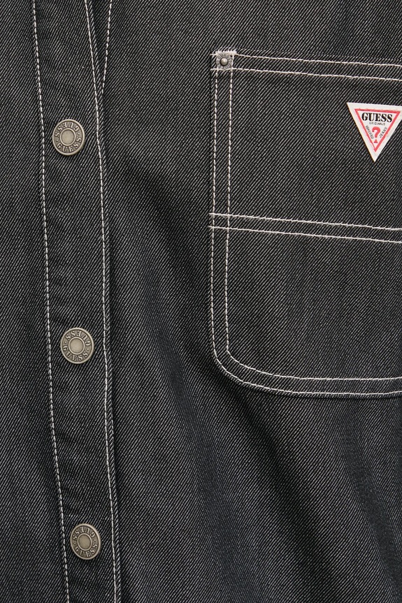 Πουκάμισο Guess Originals W5RG67.D5L30 γκρί