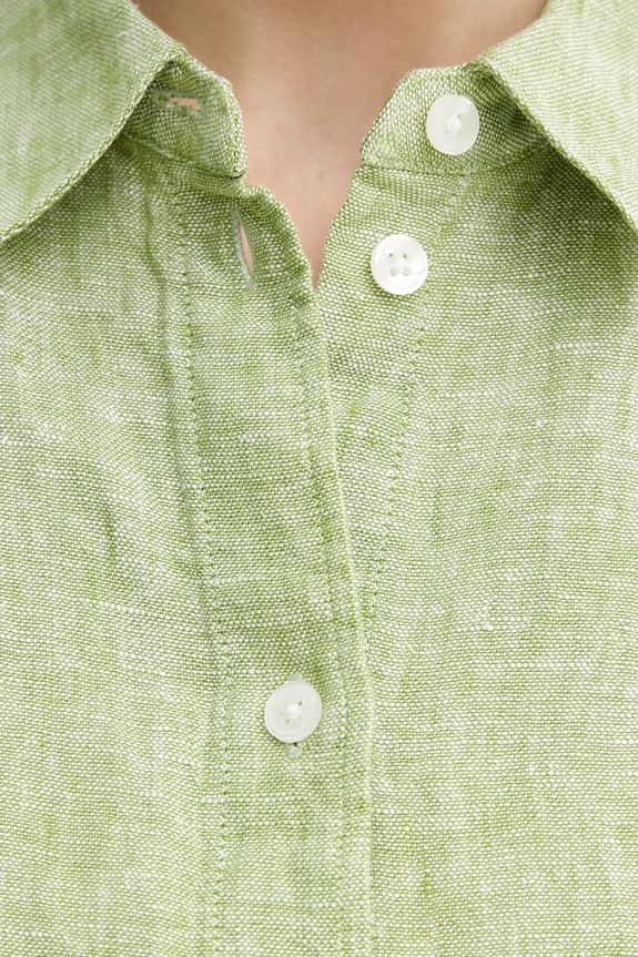 Samsoe Samsoe len ing SALARIKAR F25100188 zöld