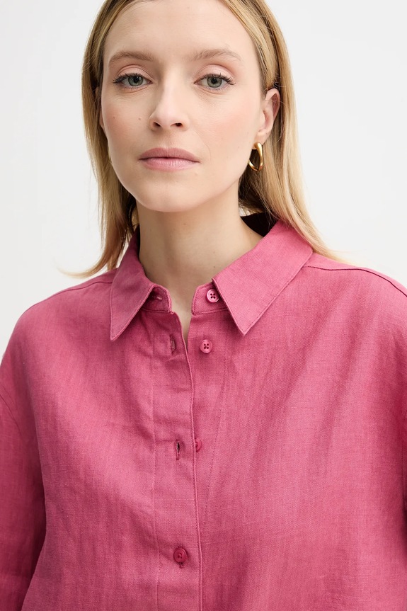 Samsoe Samsoe len ing SANOT rózsaszín F25100015