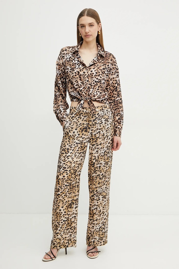 Сорочка Guess JUN W5GH0I.WH9C2 бежевий SS25
