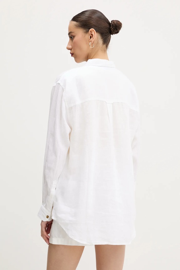 Ruházat Superdry len ing W4010463A.01C bézs