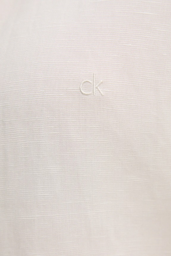 Calvin Klein camasa din amestec de in K20K208322 bej