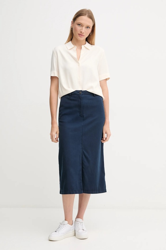 Košeľa Tommy Hilfiger WW0WW44683 béžová SS25