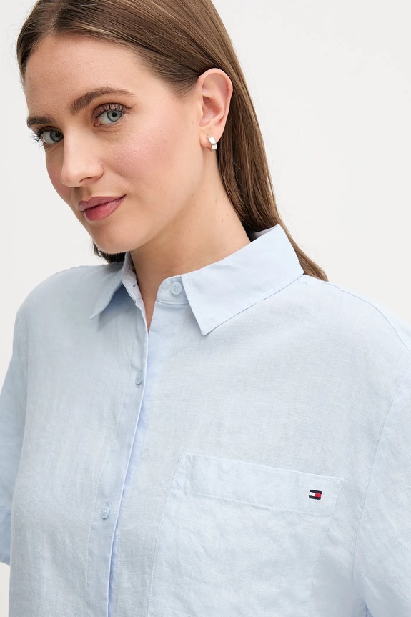 Tommy Hilfiger len ing kék WW0WW44720
