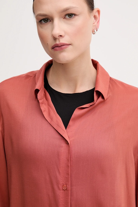 Košulja Tommy Hilfiger narančasta UW0UW05952