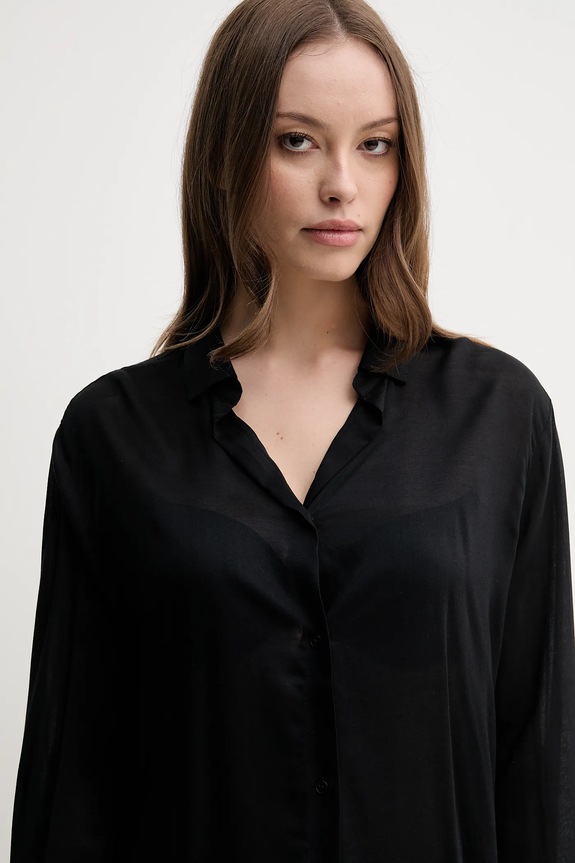 Tommy Hilfiger koszula UW0UW05952 czarny