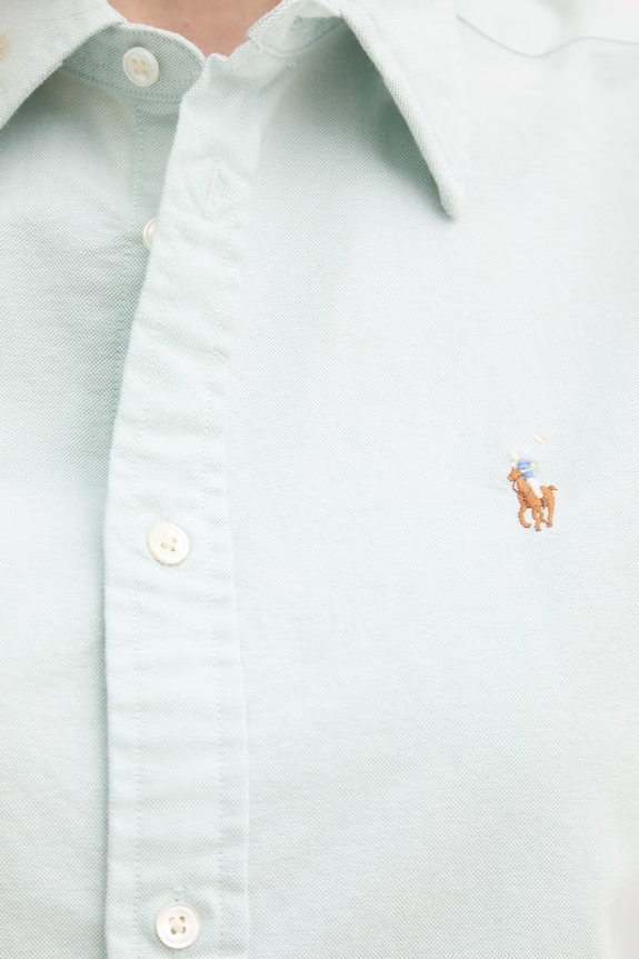 Polo Ralph Lauren koszula damska bawełniana 211968896 turkusowy