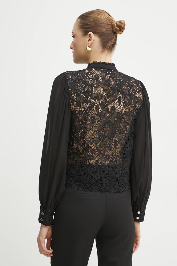 Ρούχα Πουκάμισο Morgan CISLO CISLO μαύρο